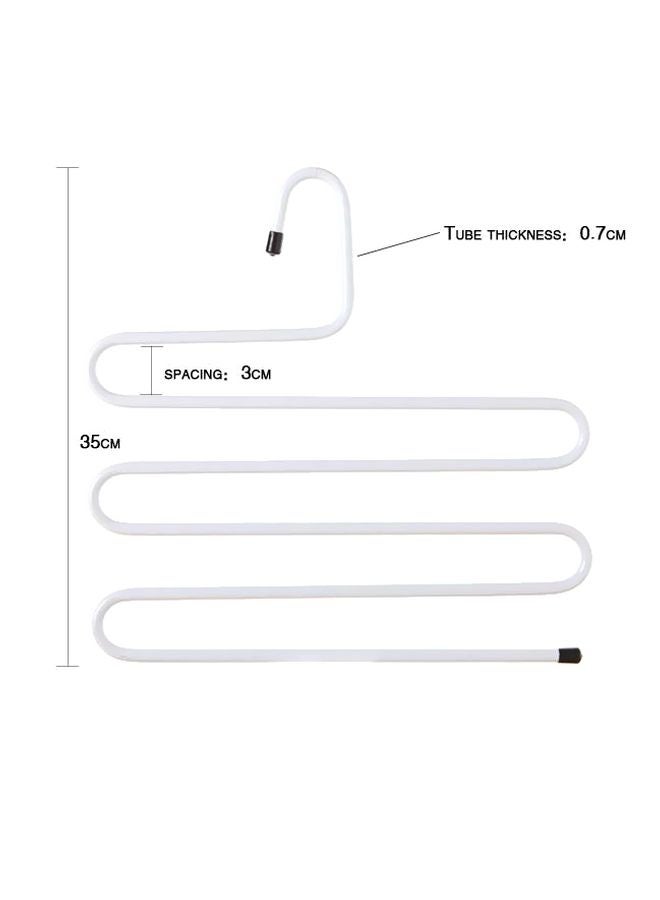 Multi-Purpose S-Style Hanger White 35.5x33.5cm - Image 3