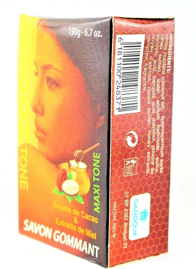 Coco Butter And Honey Extracts Exfoliating Soap 190g