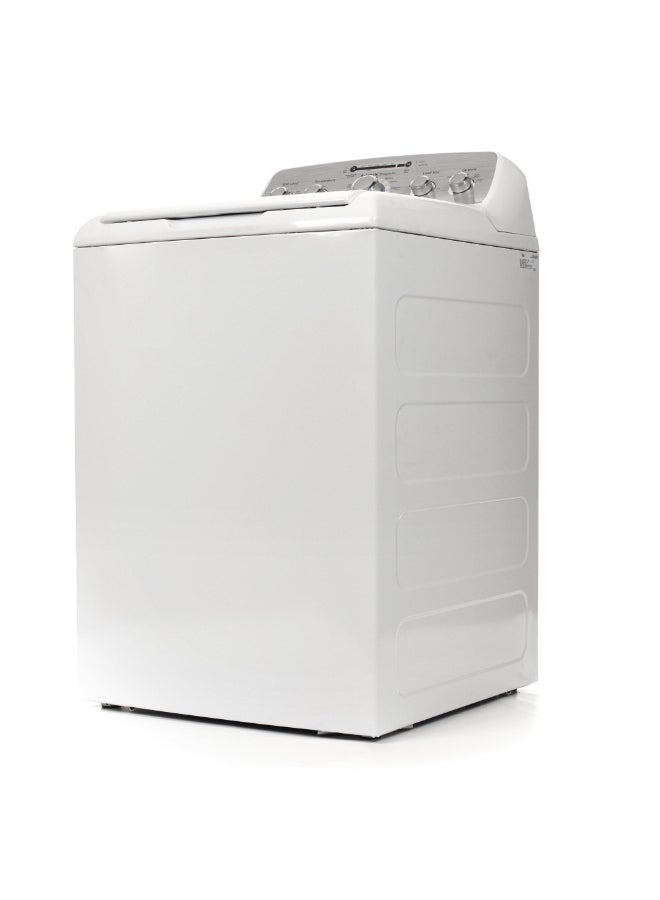 Mabe غسالة تحميل علوي 12 كجم، 5 أزرار، 6 خيارات حرارة، بيضاء - Image 3