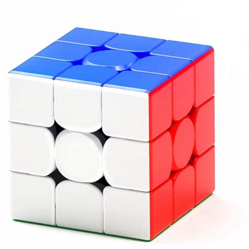 nabreeli Magnetic Speed Cube 3x3 Stickerless Professional Competition Cube with 24 Strong Magnets 5535 Corner Cutting Smooth Fast for Adults Kids for Speedcubers No Logo - Image 4
