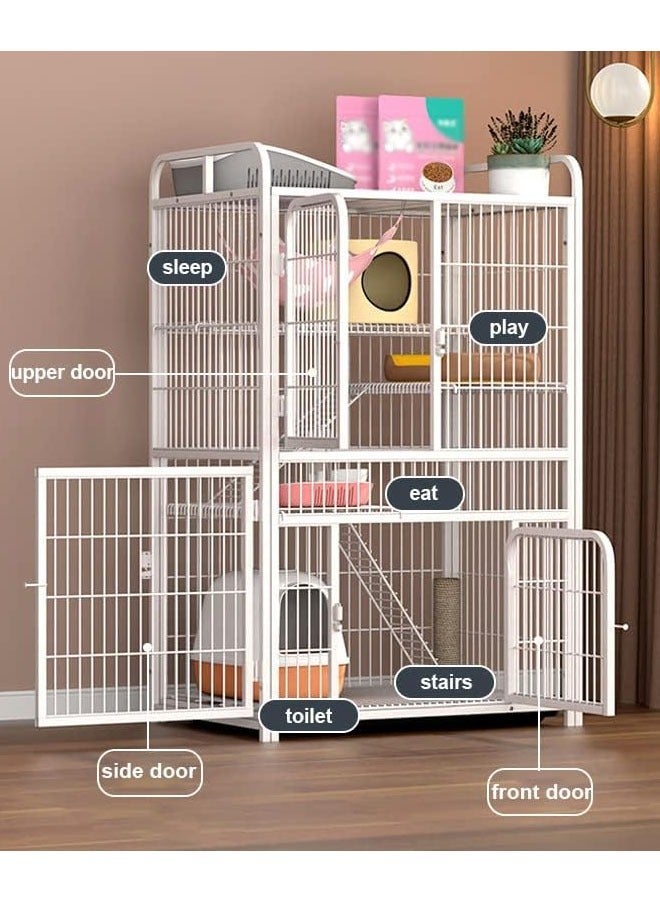 KLNAMAEAAN Stackable Heavy Duty Luxury Foldable Pet Cage with Door - Image 2