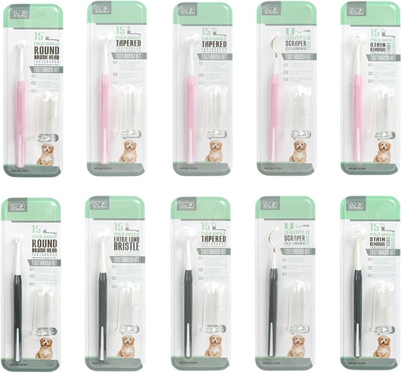 Pet Finger Toothbrush Soft Bristles For Dogs Cats Puppy Teeth Care - Image 1