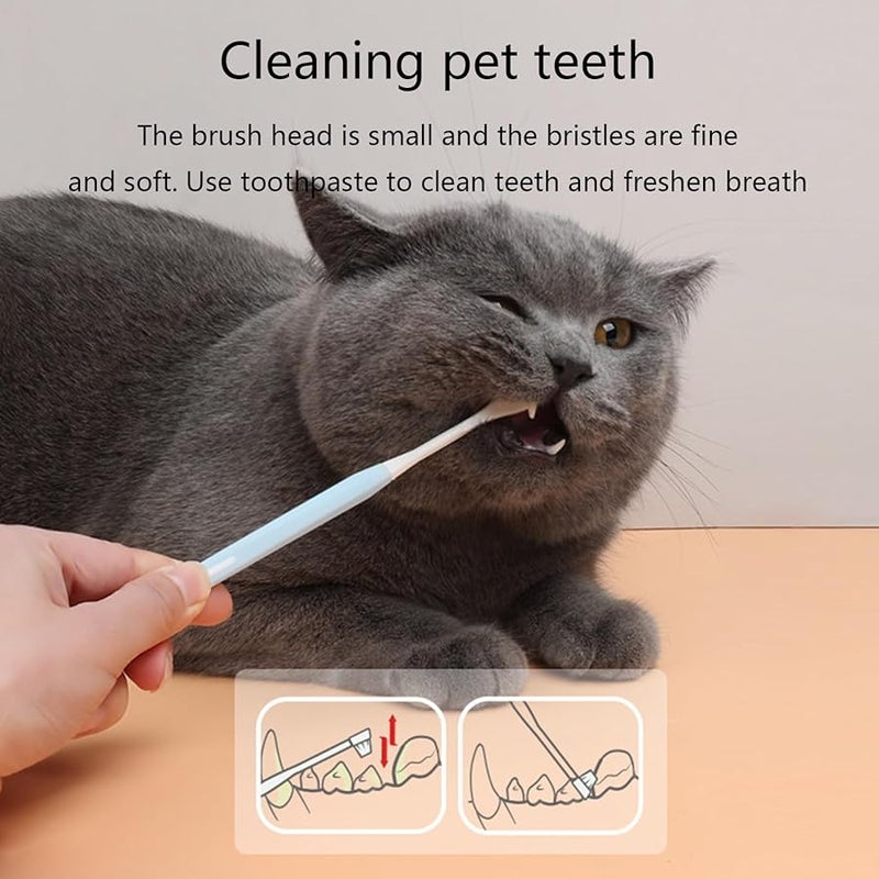 Pet Finger Toothbrush Soft Bristles For Dogs Cats Puppy Teeth Care - Image 3