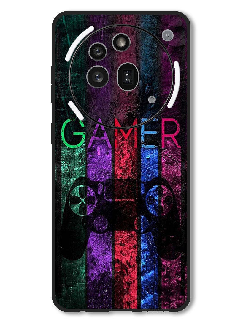 Theodor Case Compatible with Nothing Phone 3a Pro Protection Shockproof Bumper Cover Gamer - Image 1