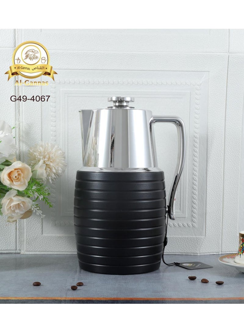 AL-GANNAS AL-GANNAS Premium Thermal Flask – 1L | Exclusive Design for Tea & Coffee - Image 5