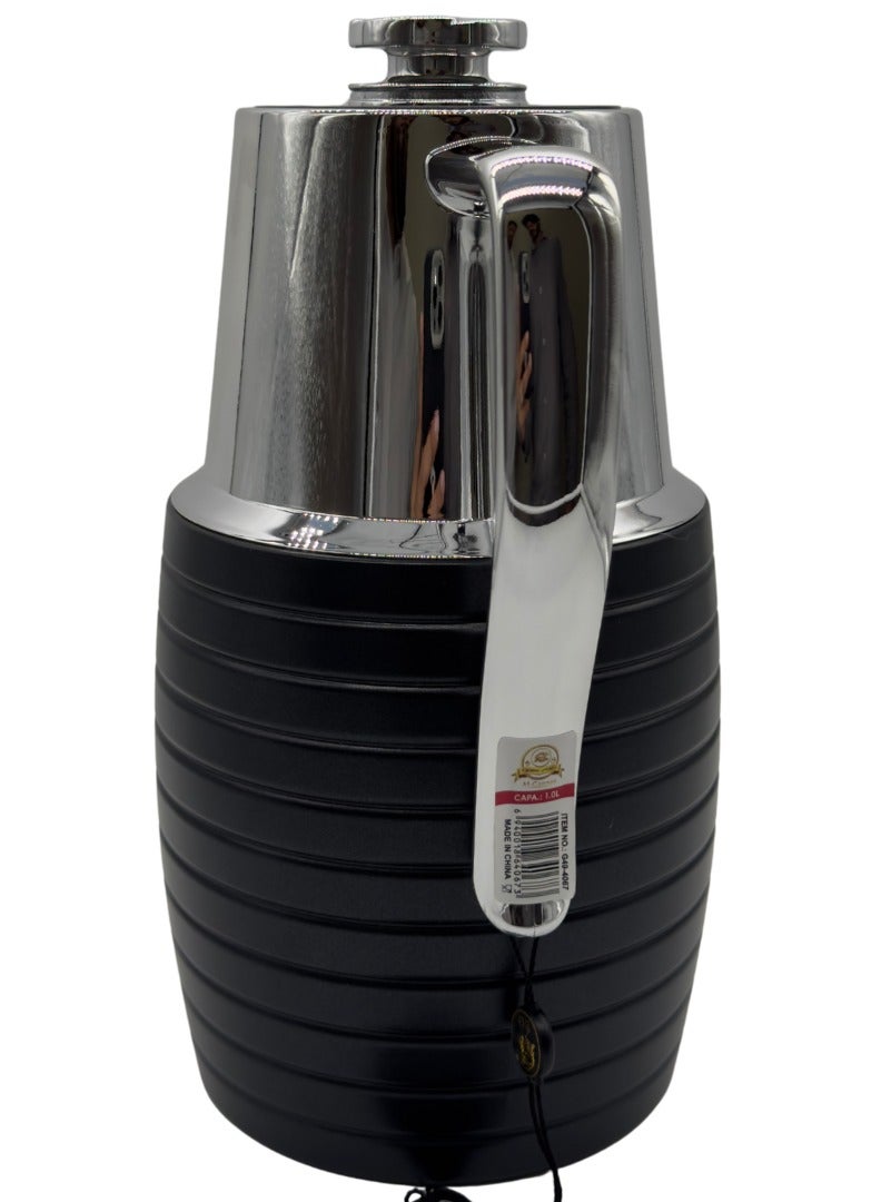 AL-GANNAS AL-GANNAS Premium Thermal Flask – 1L | Exclusive Design for Tea & Coffee - Image 4