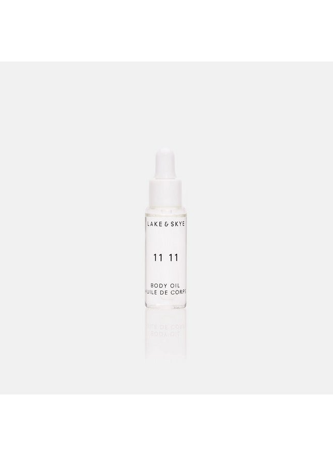 Lake & Skye Lake & Skye 11 11 Body Oil Mini, 0.33 fl oz (10 ml) - Hydrating with Vitamin E & Sweet Almond Oil - Sheer & Uplifting Scent  - Image 2