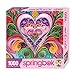 Springbok Paper Hearts 1000 Piece Puzzle for Adults Features a Beautiful Cut Paper Heart Arrangment - Image 4