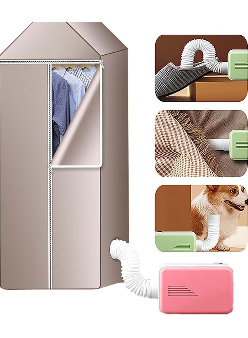 AROAQ Small Multi-Functional Household Dryer for Drying Shoes, Gloves, Pet Blowing, and Mite Removal, 110V European Standard - Image 1