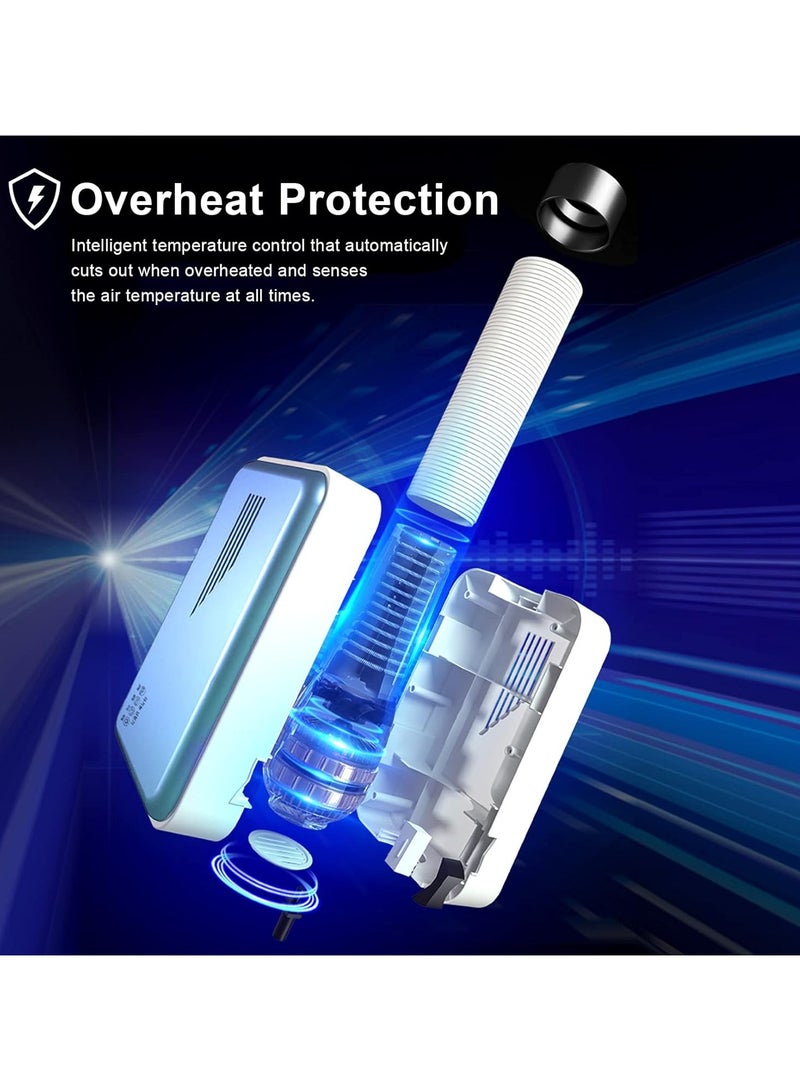 AROAQ Small Multi-Functional Household Dryer for Drying Shoes, Gloves, Pet Blowing, and Mite Removal, 110V European Standard - Image 3