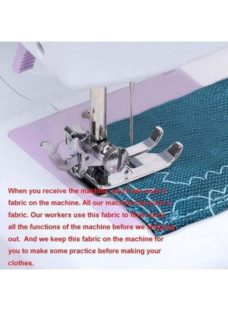 Denx Electrical Sewing Machine DLC-31031 White/Purple - Image 2