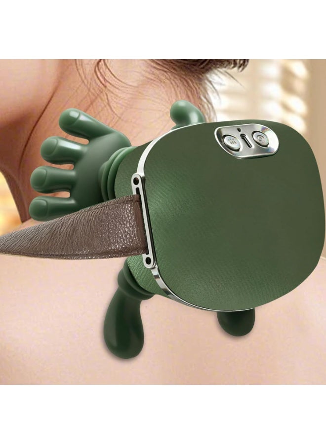 ريبنيو جهاز تدليك الكتف والرقبة لتخفيف الألم - جهاز تدليك عميق للأنسجة مع حرارة وبطارية طويلة الأمد - Image 3