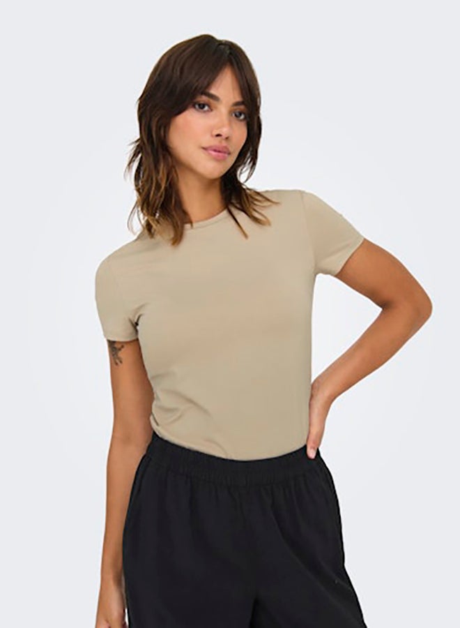 ONLY ONLY Womens Shortsleeve Top O-Neck Juniors  - Image 5