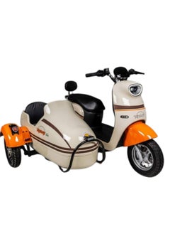 VIGOREY Electeric Motorcycle  Side car Beig x Brown  - Image 1
