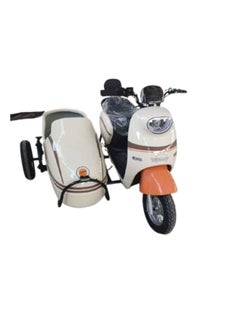 VIGOREY Electeric Motorcycle  Side car Beig x Brown  - Image 2