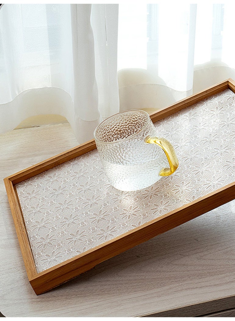 هايدو 2-لفة 30 * 300CM غير اللاصق خزانة الخزانة الدرج حصيرة واضحة - Image 2