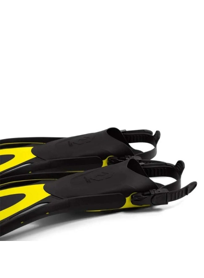 DYNAMICNORD FINS VF-40 OPEN HEEL YELLOW MEDIUM - Image 4