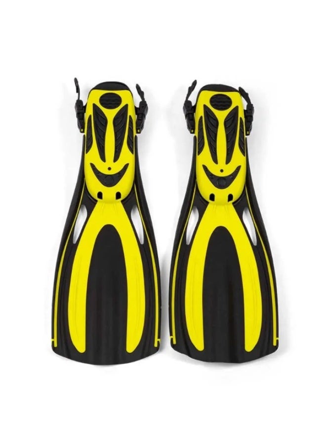 DYNAMICNORD FINS VF-40 OPEN HEEL YELLOW MEDIUM - Image 3