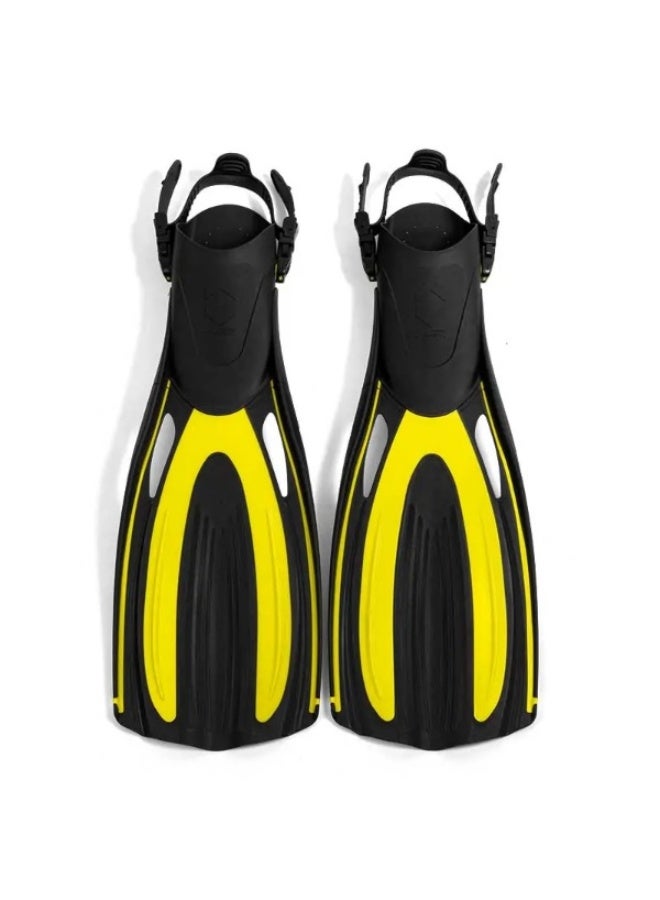 DYNAMICNORD FINS VF-40 OPEN HEEL YELLOW MEDIUM - Image 2