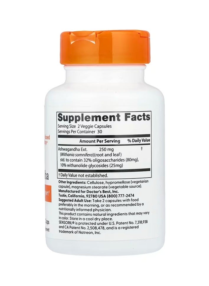 دكتورز بست اشوجندا ‏250 ملجم 60 كبسولة - Image 2
