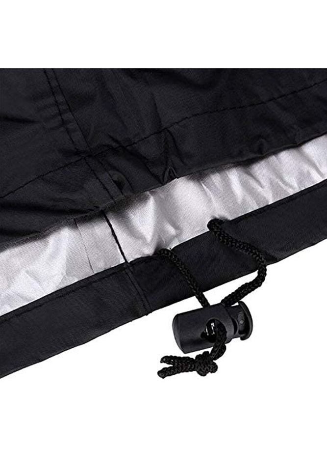Generic Waterproof BBQ Grill Cover Barbeque Cover Anti Dust Rain UV for Gas Charcoal Electric Barbecue Accessories Outdoor Garden, 145×61×117cm  - Image 3