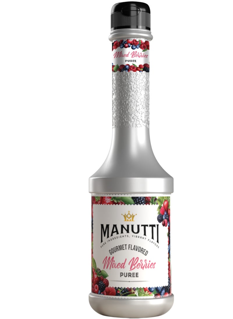 Manutti - Mixed Berries Puree 1250GM - Image 1