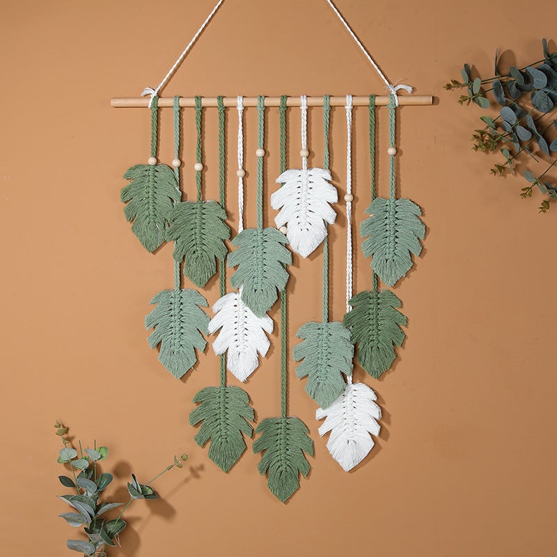 Creative Contrast Color Stitching Dream Catcher Home Atmosphere Ornaments Tassel Woven Dream Catcher Wall Decoration Pendant - Image 2