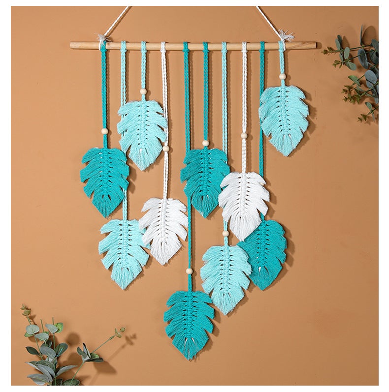 Creative Contrast Color Stitching Dream Catcher Home Atmosphere Ornaments Tassel Woven Dream Catcher Wall Decoration Pendant - Image 1