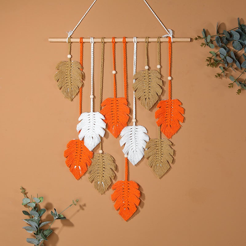 Creative Contrast Color Stitching Dream Catcher Home Atmosphere Ornaments Tassel Woven Dream Catcher Wall Decoration Pendant - Image 3