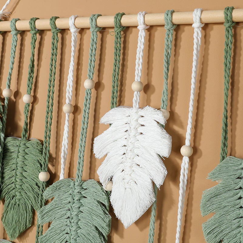 Creative Contrast Color Stitching Dream Catcher Home Atmosphere Ornaments Tassel Woven Dream Catcher Wall Decoration Pendant - Image 5