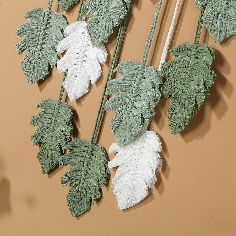 Creative Contrast Color Stitching Dream Catcher Home Atmosphere Ornaments Tassel Woven Dream Catcher Wall Decoration Pendant - Image 4