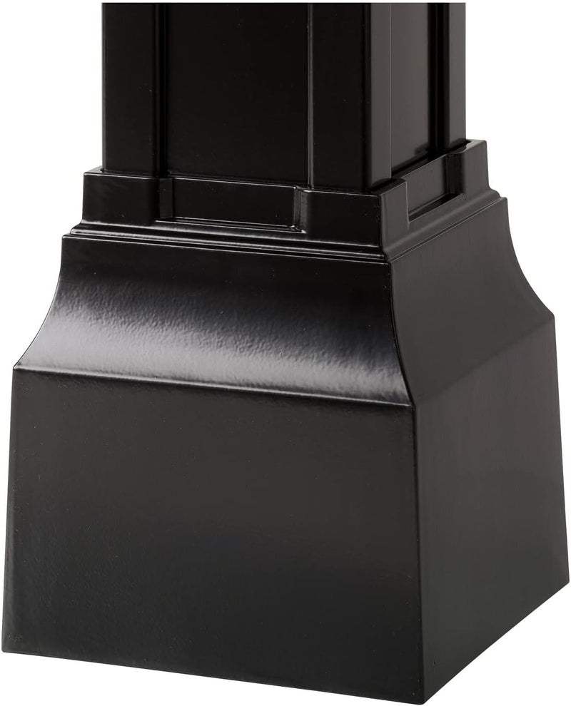 Whitehall 16248 Aluminum Balmoral Post Cuff in Black - Image 2