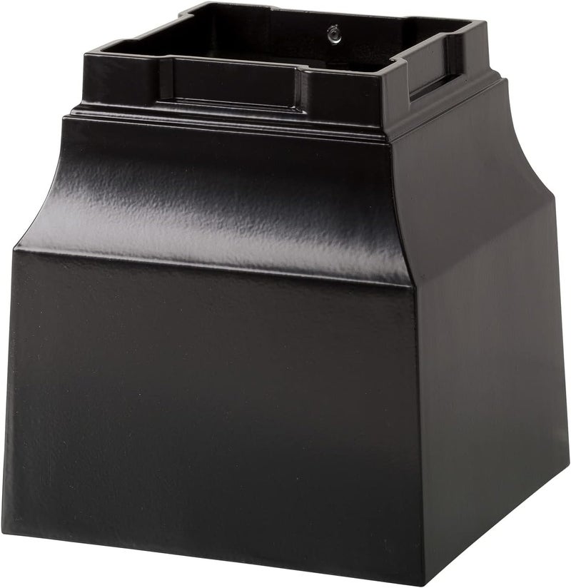 Whitehall 16248 Aluminum Balmoral Post Cuff in Black - Image 1