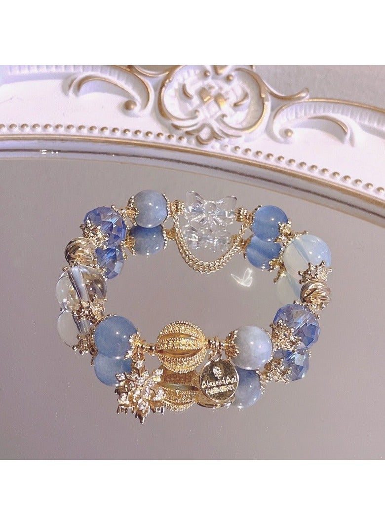Blue Ribbon Precious Bracelet