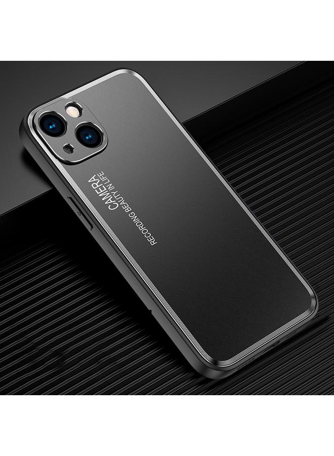 اس-توب جراب لهاتف iPhone 15 مصنوع من المعدن غير اللامع - Image 1