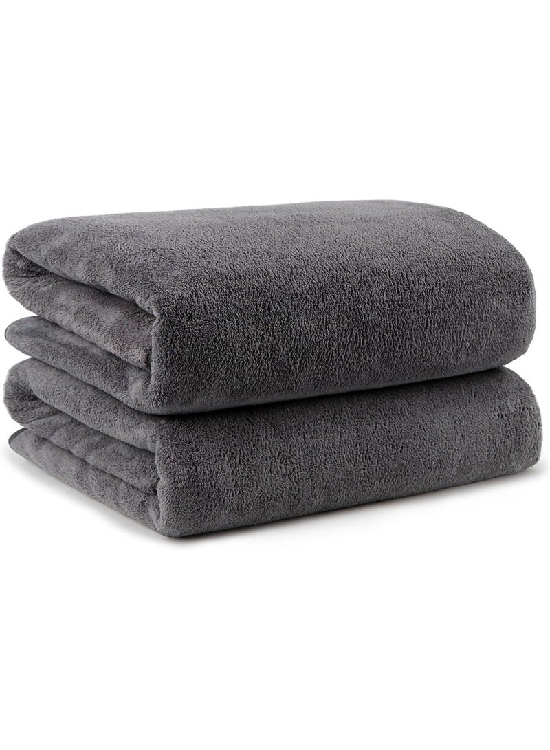 CHU DAI Microfiber Bath Towel 70*140cm, Soft, Durable, Super Absorbent and Fast Drying, Grey & 🔥Foldable Car Sun Shade - Silver Reflective & Black Back | Blocks 99% UV Rays | Fits All Sedans Cars | Reduces Heat by 30°C & Shower Head with Hose and on off Switch, 4 Setting High Pressure Handheld Shower Head, Removable Shower Head with Hose, Adjustable Angle Bracket, Low-Reach Wand Holder, Chrome & 10-Pack Stainless Steel Spoons - Premium 18/0 Food Grade - Dishwasher Safe - Rustproof Smooth Edge - Heavy Duty for Home/Restaurant & XXL 2.5x2m Desert-Proof Picnic Mat for 8-10 People – Waterproof & Sand-Resistant Extra Thick Family Blanket (UAE/Saudi Beach & Camping) & 3.3L Mixing Bowl Salad Bowl Stainless Steel -  for Cooking and Serving, Salads, Soup, Rice, Cereal, Breakfast, Dinner, Serving and Oatmeal at Home and Outdoors & Lemon Squeezer Stainless Steel w/Food Grade #304 Food Grade, Anti-Corrosive Manual Jumbo Size Squeezer, Manual Citrus Press Juicer, LS0001 & Water Spray Bottle,Spray BotBundle - Image 2