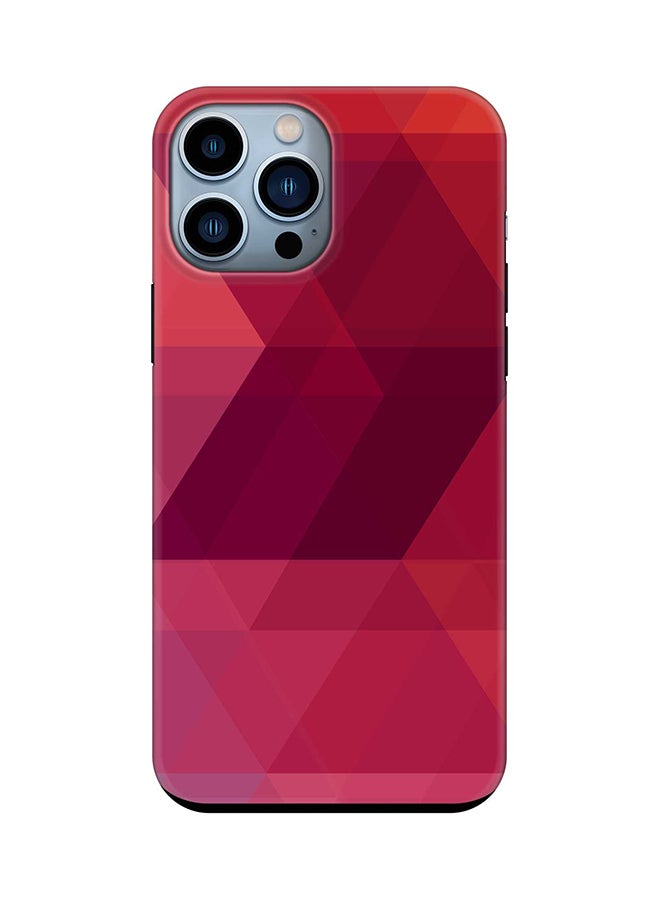 Stylizedd Tough Pro Series Case for Apple iPhone 14 Pro Max Dual Layer hybrid PC & TPU Customized Mobile Cover Shield with inner TPU protection Matte Finish - Three Berries