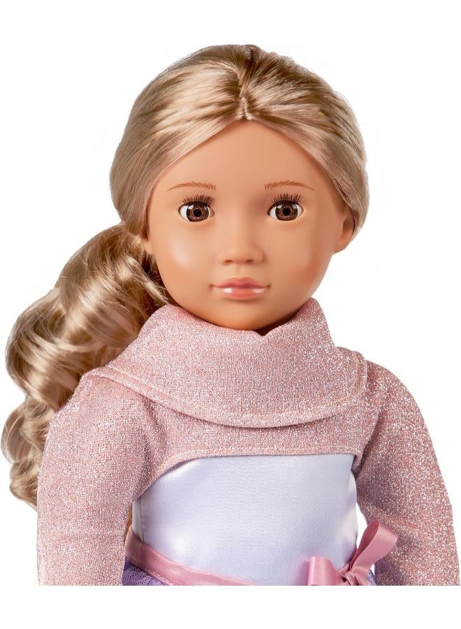 Our Generation Jillie Ballerina Doll with Dress and Sweater, 18-inch Size - Image 2