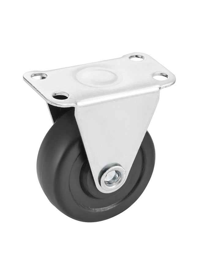 BMB tools 2-Piece Rubber Rigid Caster Wheels - 40mm - 2-Piece Swivel Caster Wheels - Image 3