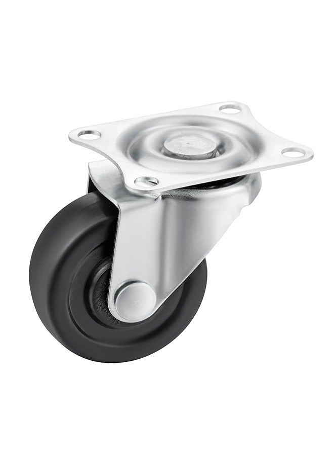 BMB tools 2-Piece Rubber Rigid Caster Wheels - 40mm - 2-Piece Swivel Caster Wheels - Image 4