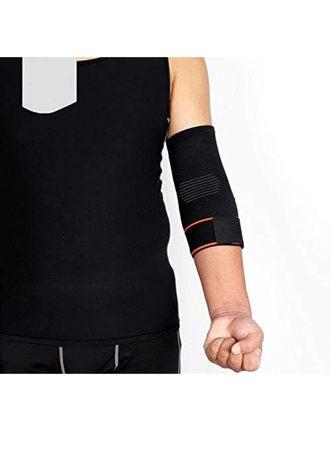 RATSAW Elastic Elbow Sleeves Bandage Compression Elbow Support Pads for Weight Lifting Powerlifting Bodybuilding Arm Wrap Brace Strap  - Image 3