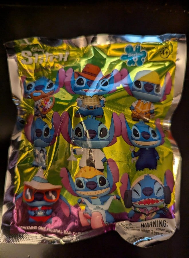 Monogram - Disney - Stitch 3D Foam Bag Clip - Series 6 - Image 1