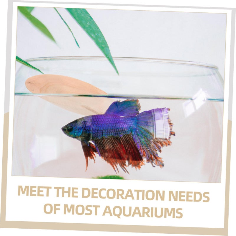 20 Pieces Natural Wood Chips Aquarium Decor Twigs for Fish Tank Joiner Biscuits - Image 4