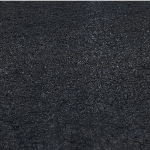 AADIVY 45×1200 CM Peel & Stick Wallpaper – 3D Embossed Hexagon Design, Black Silk Waterproof Vinyl Film, Self Adhesive Contact Paper for Wall, Kitchen, Furniture & Cabinet – PVC Lamination Roll - Image 5