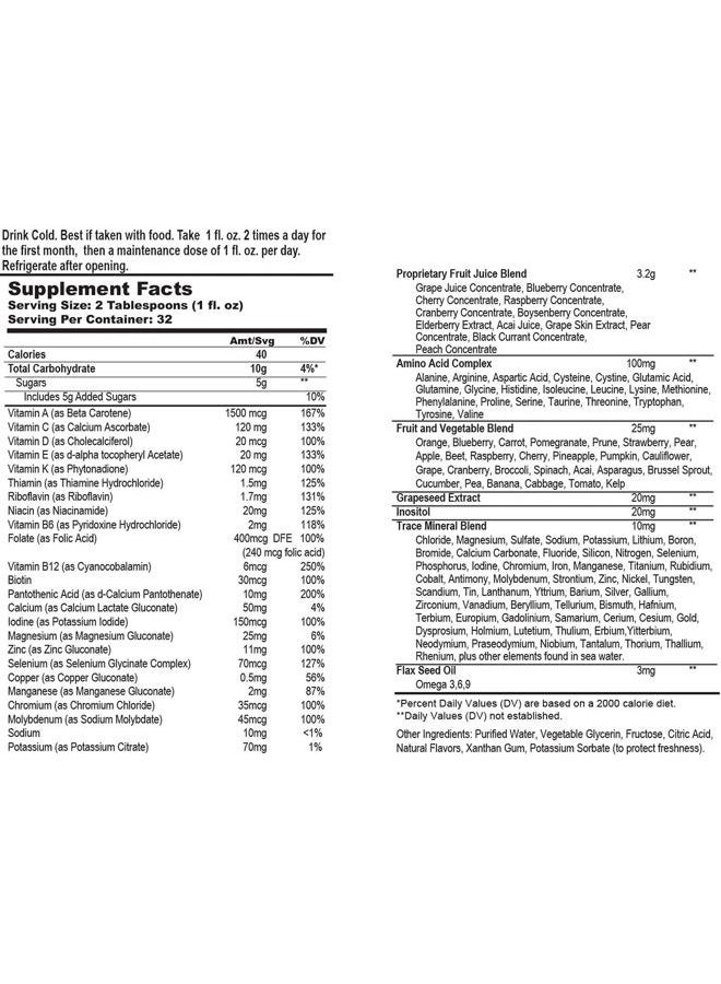 wellgenix Balanced Essentials Plus New Formula - Berry Flavor 32oz (Pack of 2) - Liquid Vitamin - Complete Multivitamin Supplement - Immune Boosting & Overall Health - Adults, Kids, Toddlers - Image 5
