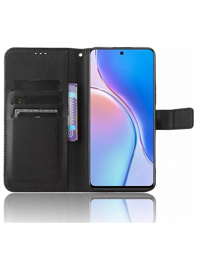 Huawei Nova 11i 5G Phone Case Cover with Full Body Camera Len Protector PU Leather Wallet Card Holder Shockproof Protective Back Cover with Release Hand Phone Holder Daily Video Kickstand  - Image 4