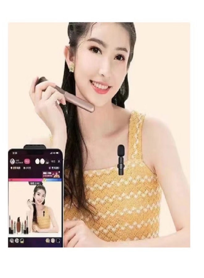 Tips&Toes K8 Wireless Collar Clip Microphone For iPhone/iPad & Type C Mobile Phones Plug-Play Microphone - Image 3