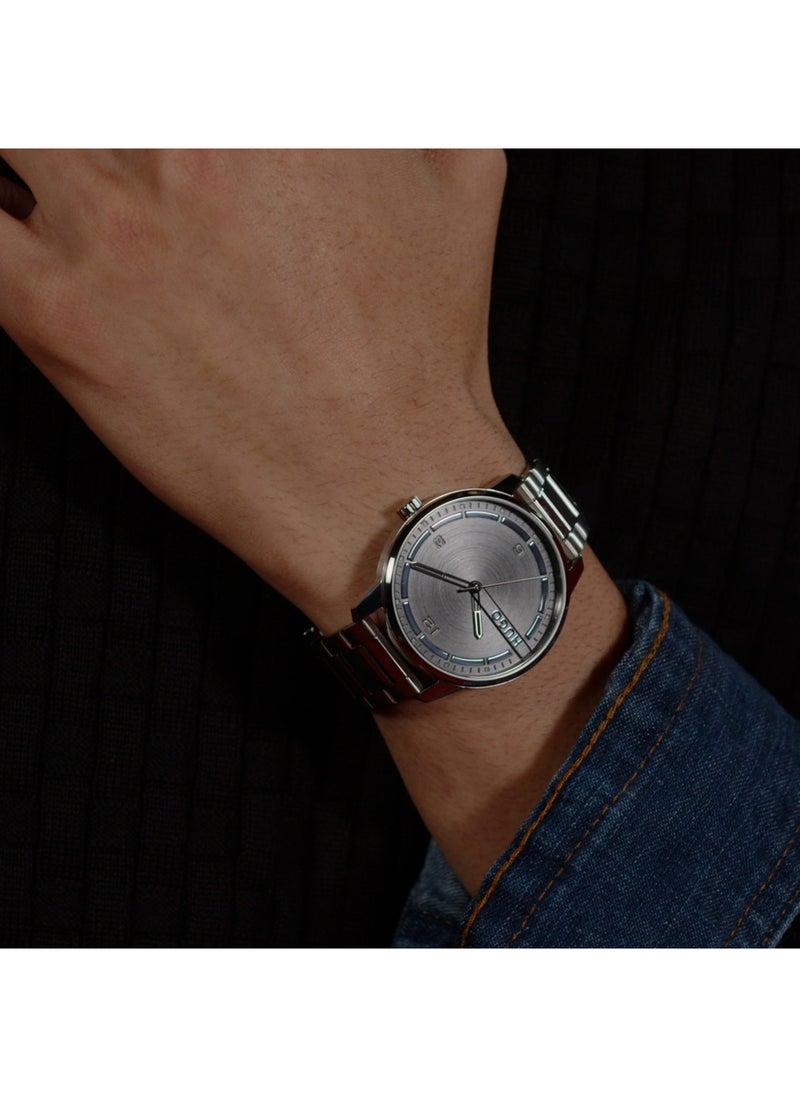 HUGO BOSS - ساعة يد أنالوج للرجال بعلبة سوداء من هوجو بوس - 1530364 - Image 1