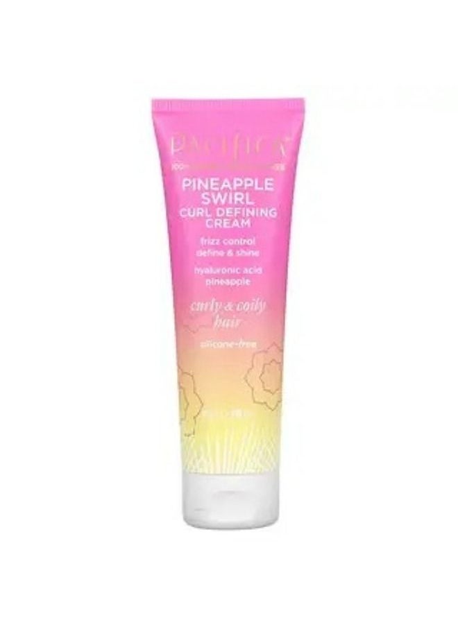 Pacifica - Pacifica Curl Defining Cream Pineapple Swirl 4 fl oz 118 ml - Image 1