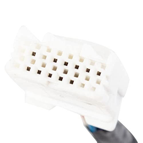 TRQ Driver Side Heated Power Mirror Smooth Black Manual Fold with Housing Turn Signal Compatible with 2019-2020 Subaru Forester SU1320168 - Image 2